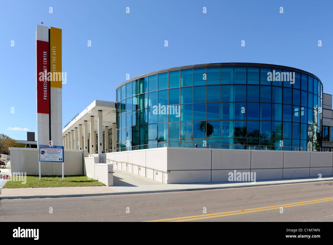 Mahaffey Theater downtown St Petersburg en Floride Banque D'Images