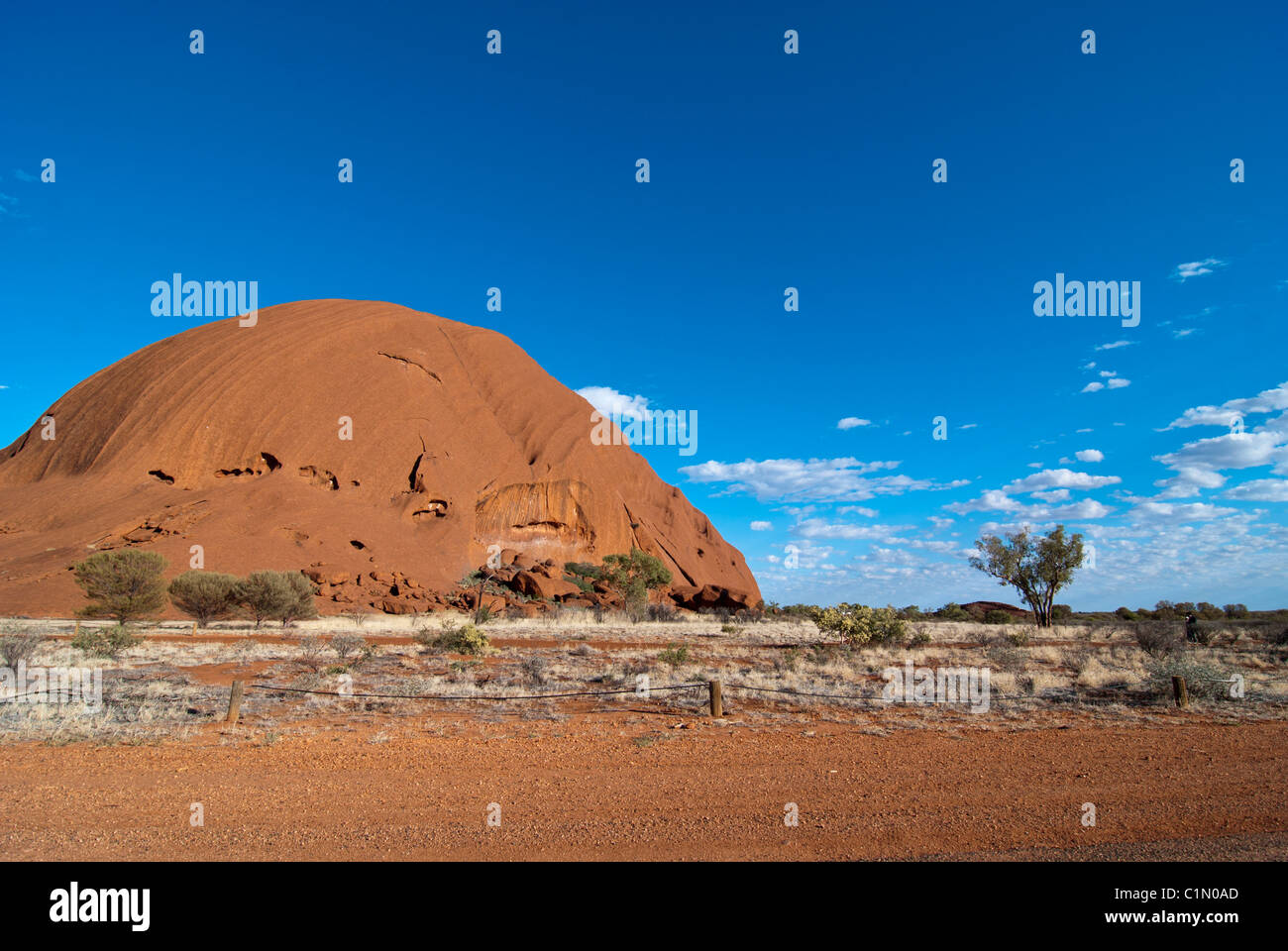 Belle journée ensoleillée dans l'outback australien Banque D'Images