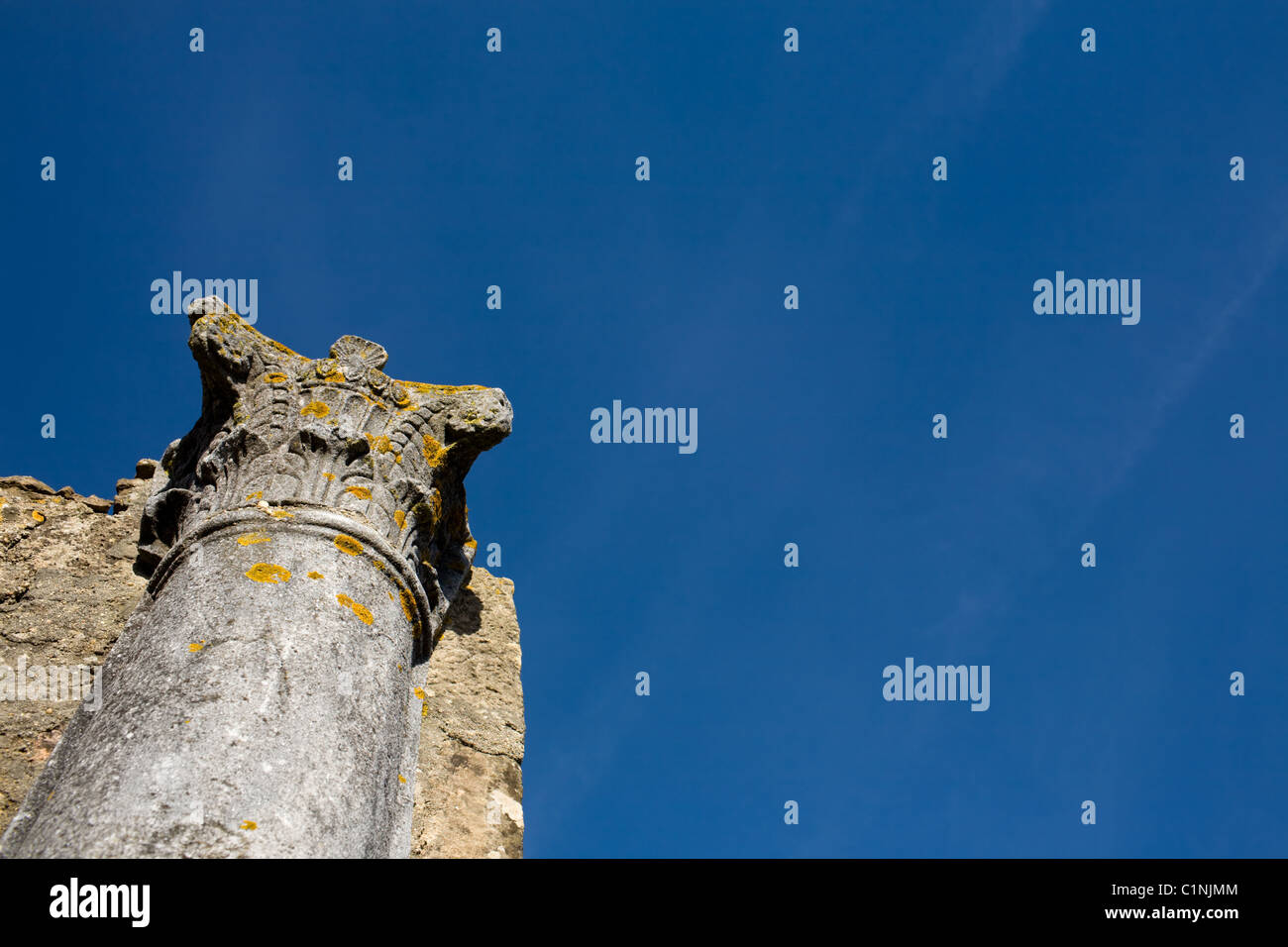 Ruines romaines de Mirôbiga Etruskerkueste, dans la région de l'Alentejo, Portugal Banque D'Images