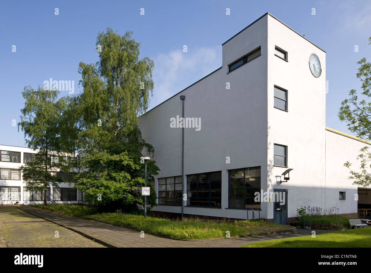 Krefeld, Vereingte Seidenweber "Verseidag AG' Banque D'Images