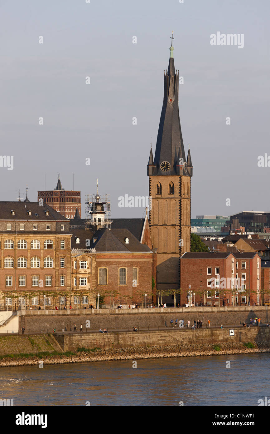 Düsseldorf, St Lambertus Banque D'Images