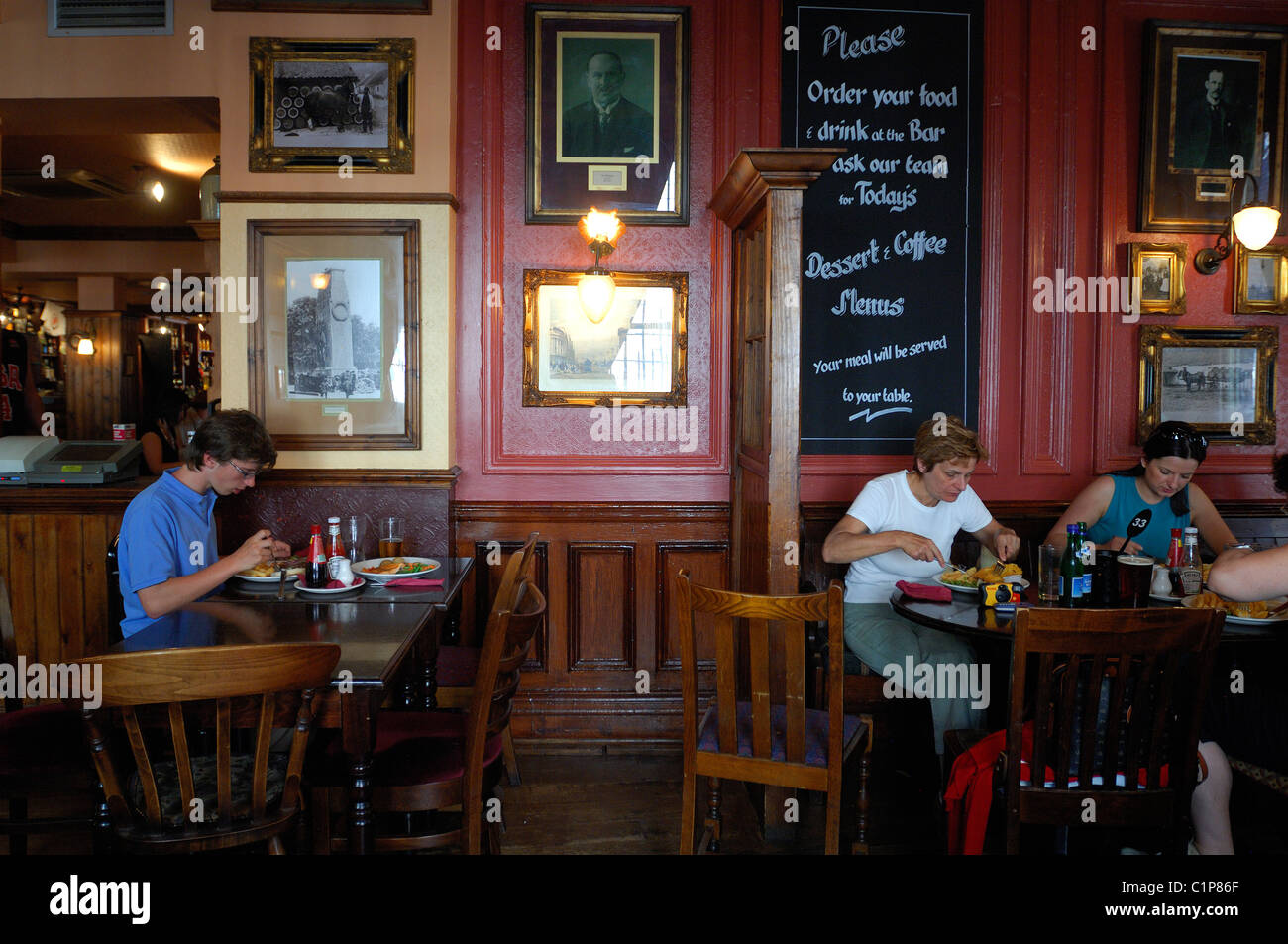 Royaume-uni, Londres, bar et restaurant Banque D'Images