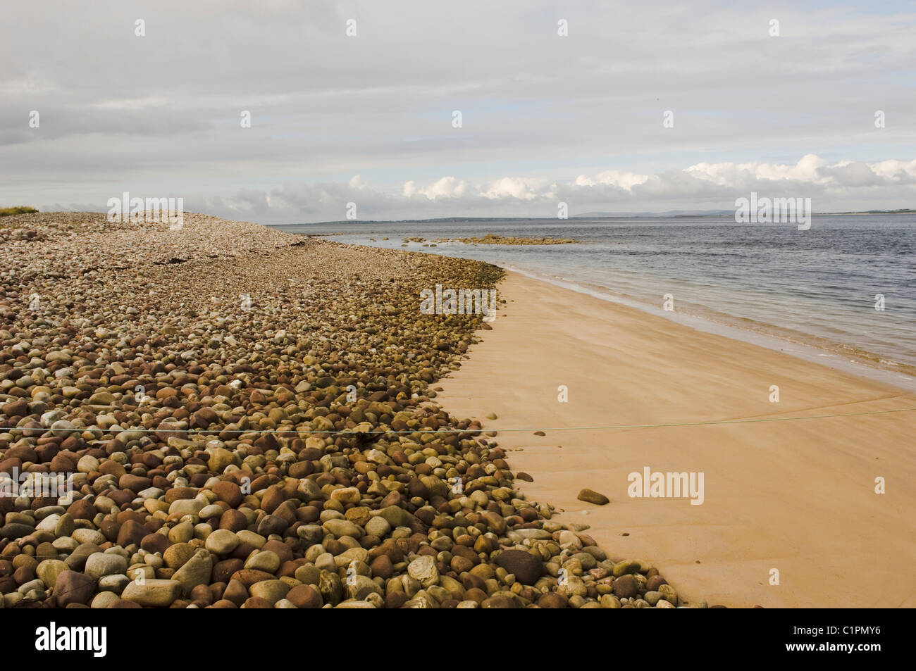 République d'Irlande, dans le comté de Mayo, l'île d'Achill, Golden Strand Banque D'Images