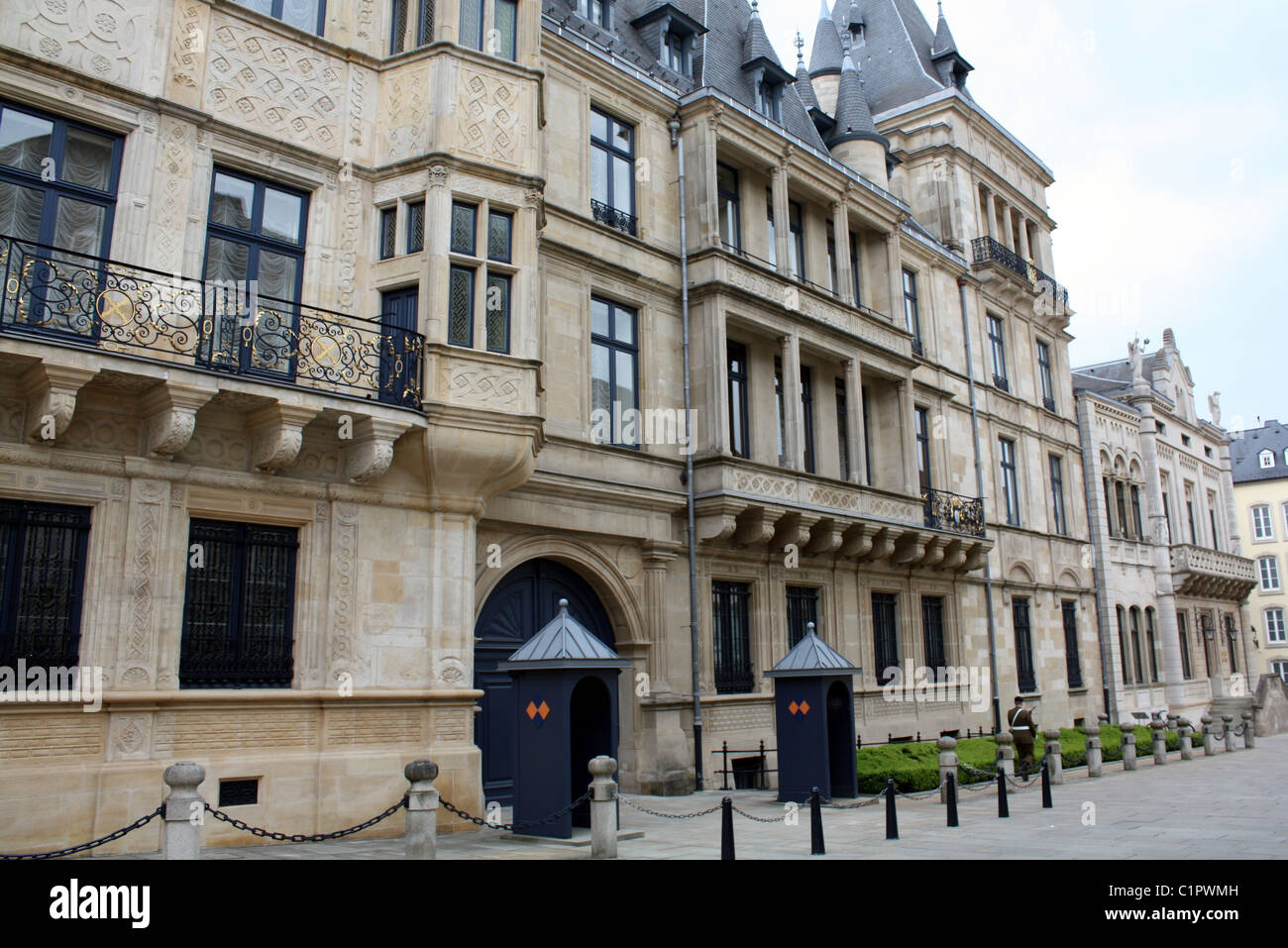 Palais grand-ducal à Luxembourg -ville de Luxembourg aux Pays-Bas Banque D'Images