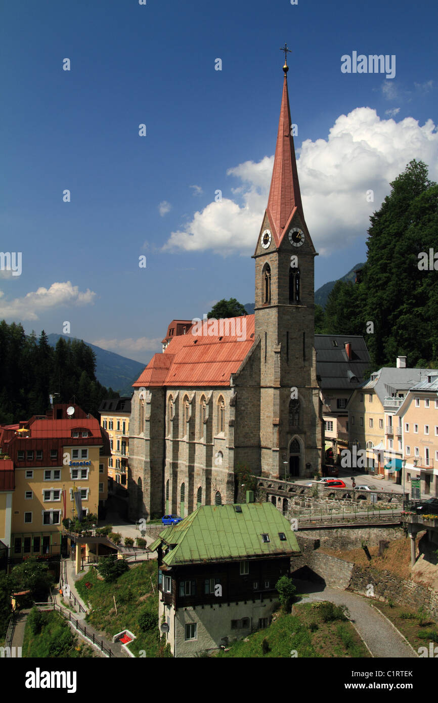 Eglise de Saint Preims à Bad Gastein Autriche Banque D'Images