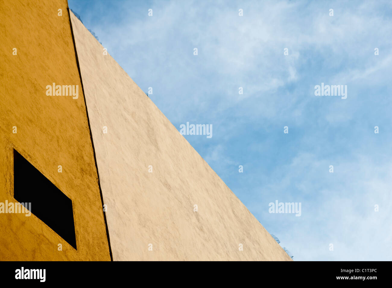 La façade de l'immeuble, cropped Banque D'Images