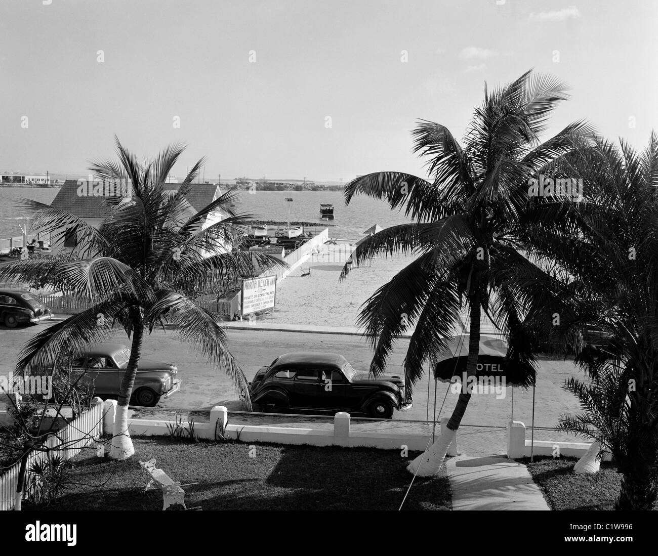USA, Floride, Key West, North Beach, high angle view Banque D'Images