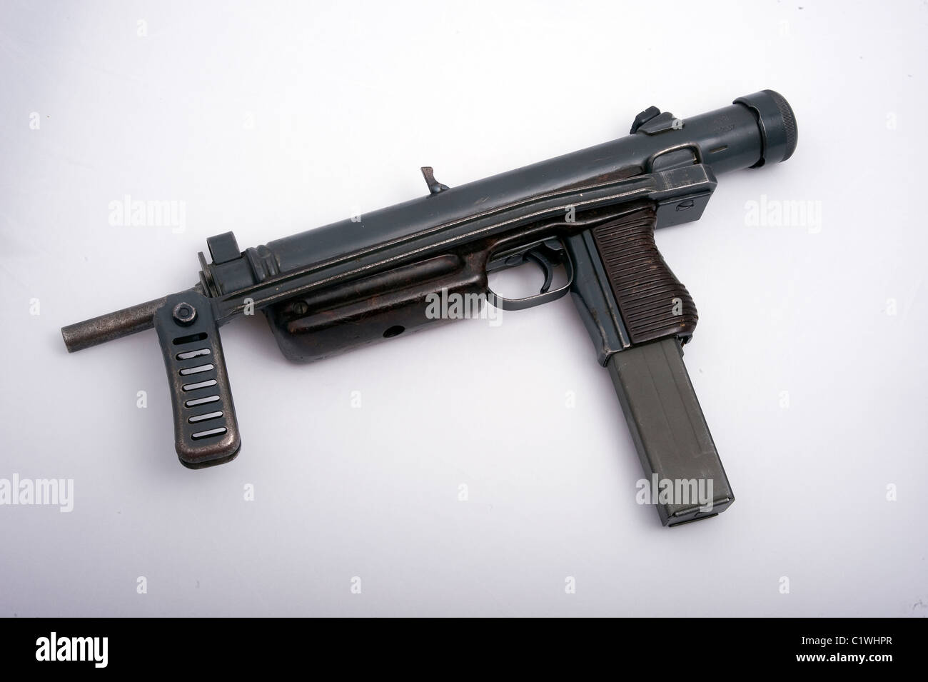 République tchèque VZ25 SMG. Puissance de feu mortel encore compact. Banque D'Images