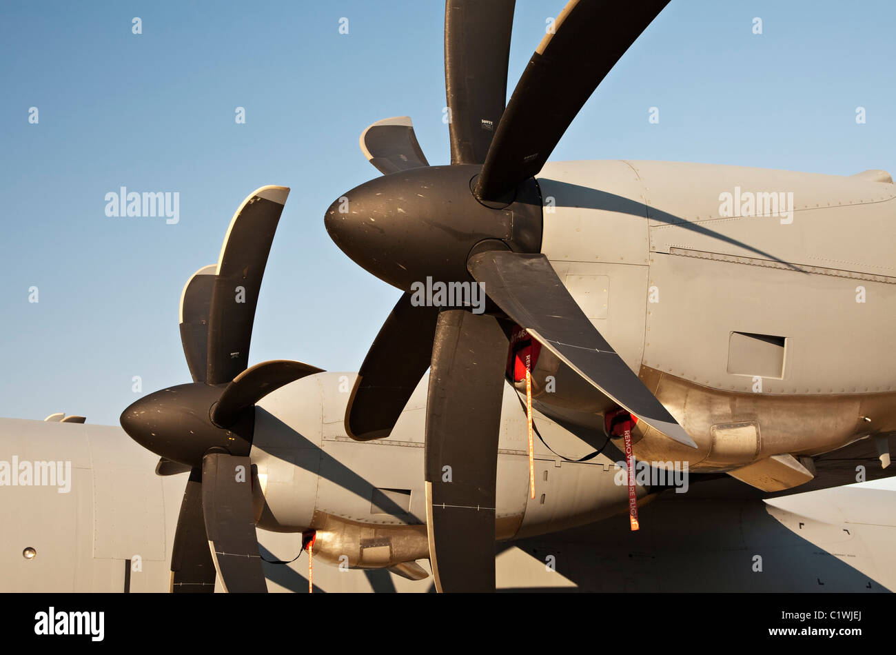 USA, Arkansas, Little Rock Air Force Base, Lockheed C-130 Hercules Banque D'Images