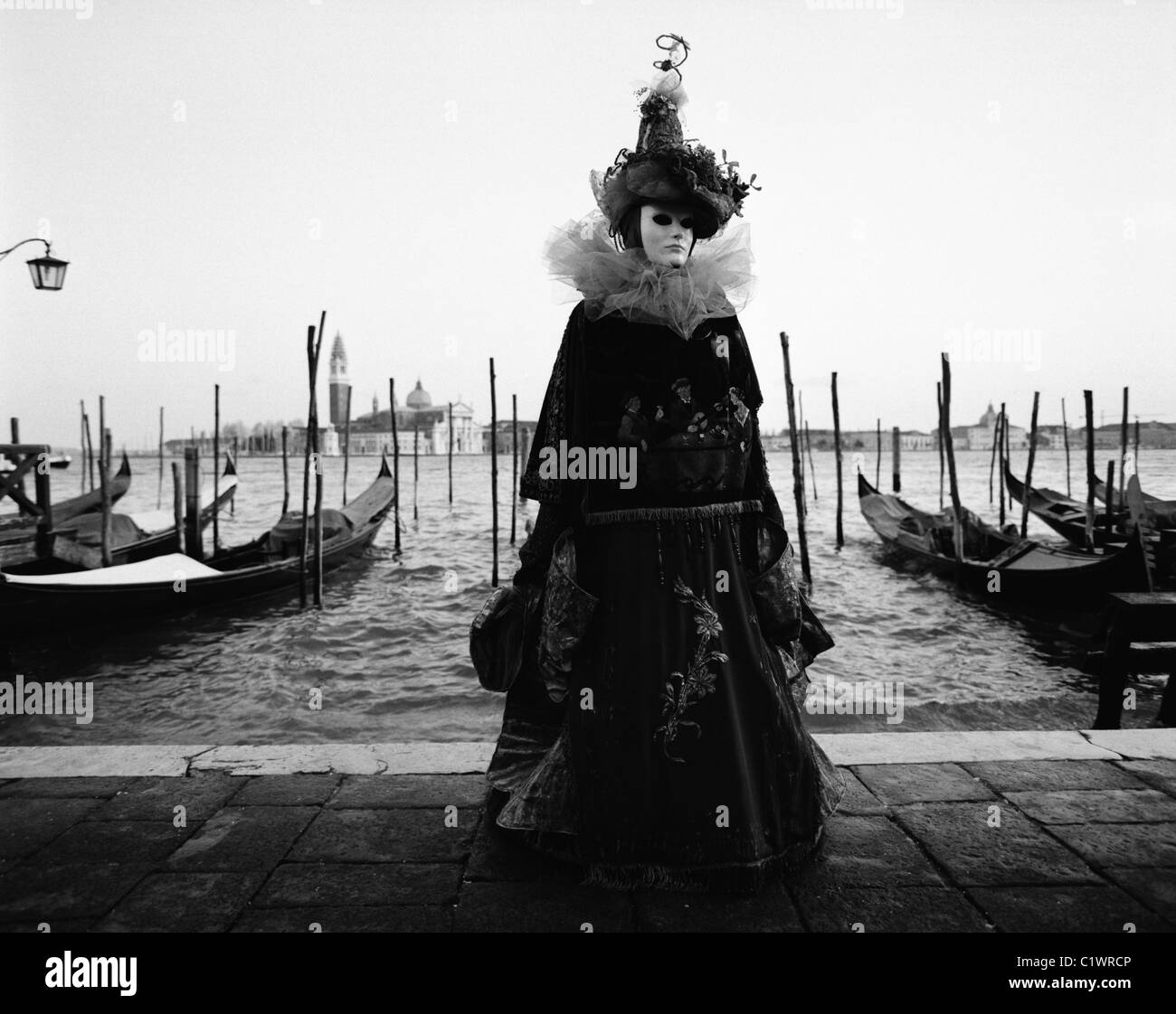 Carnaval de Venise, Venise, Italie (c) 1992 Banque D'Images