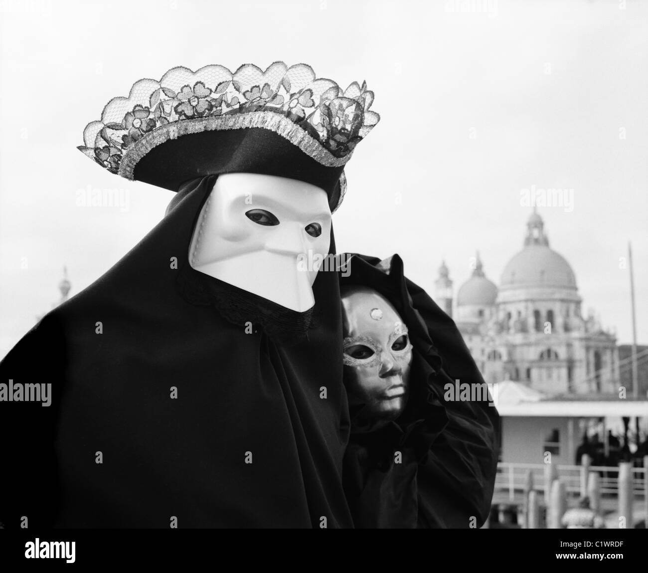 Carnaval de Venise, Venise, Italie (c) 1992 Banque D'Images