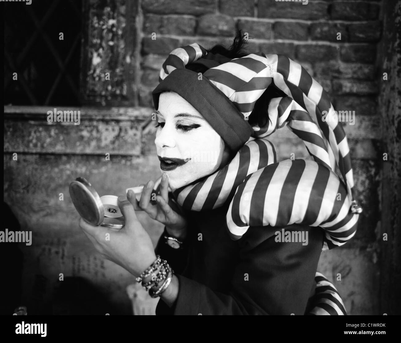 Carnaval de Venise, Venise, Italie (c) 1992 Banque D'Images