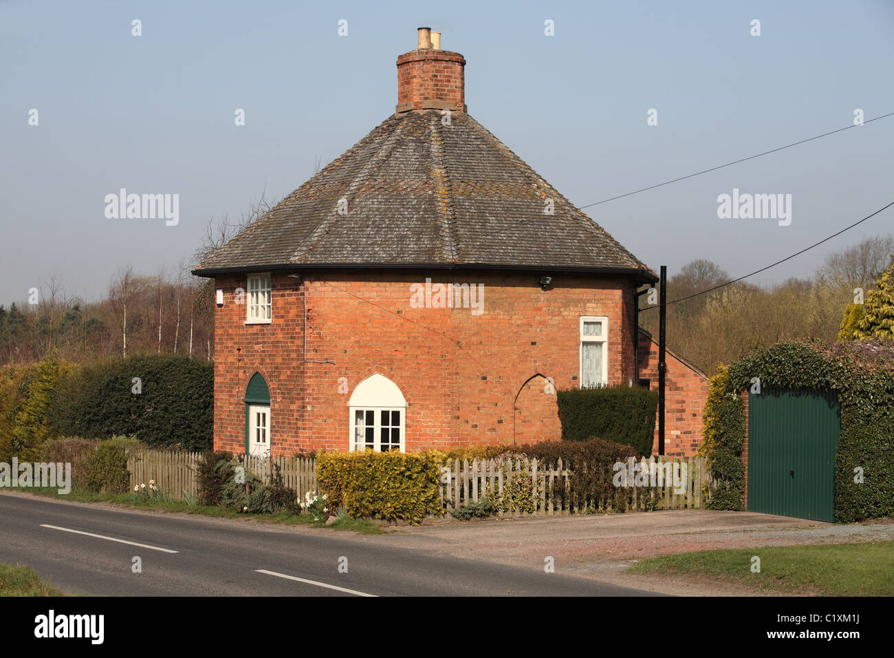 La tour lodge Derbyshire UK Banque D'Images