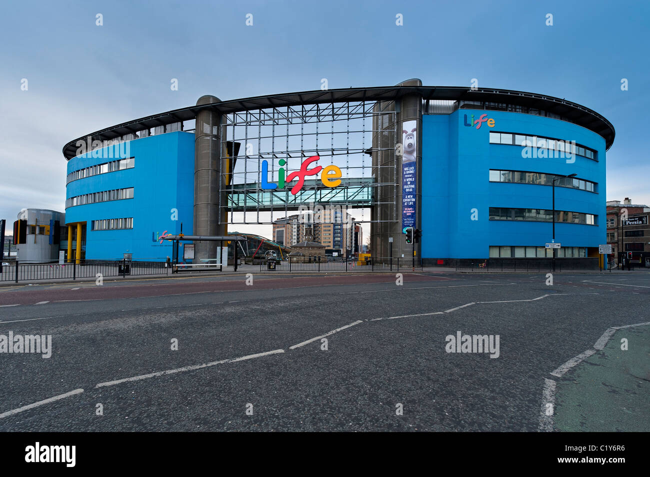 Le Centre de vie de Newcastle-upon-Tyne Banque D'Images