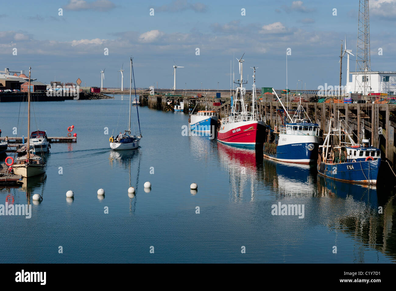 Port de Blyth Banque D'Images