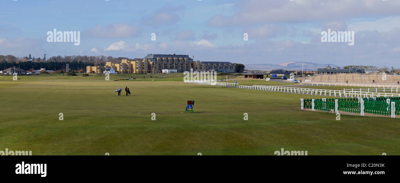 Saint Andrews, golf, old course, Fife, Scotland, Mars 2011 Banque D'Images