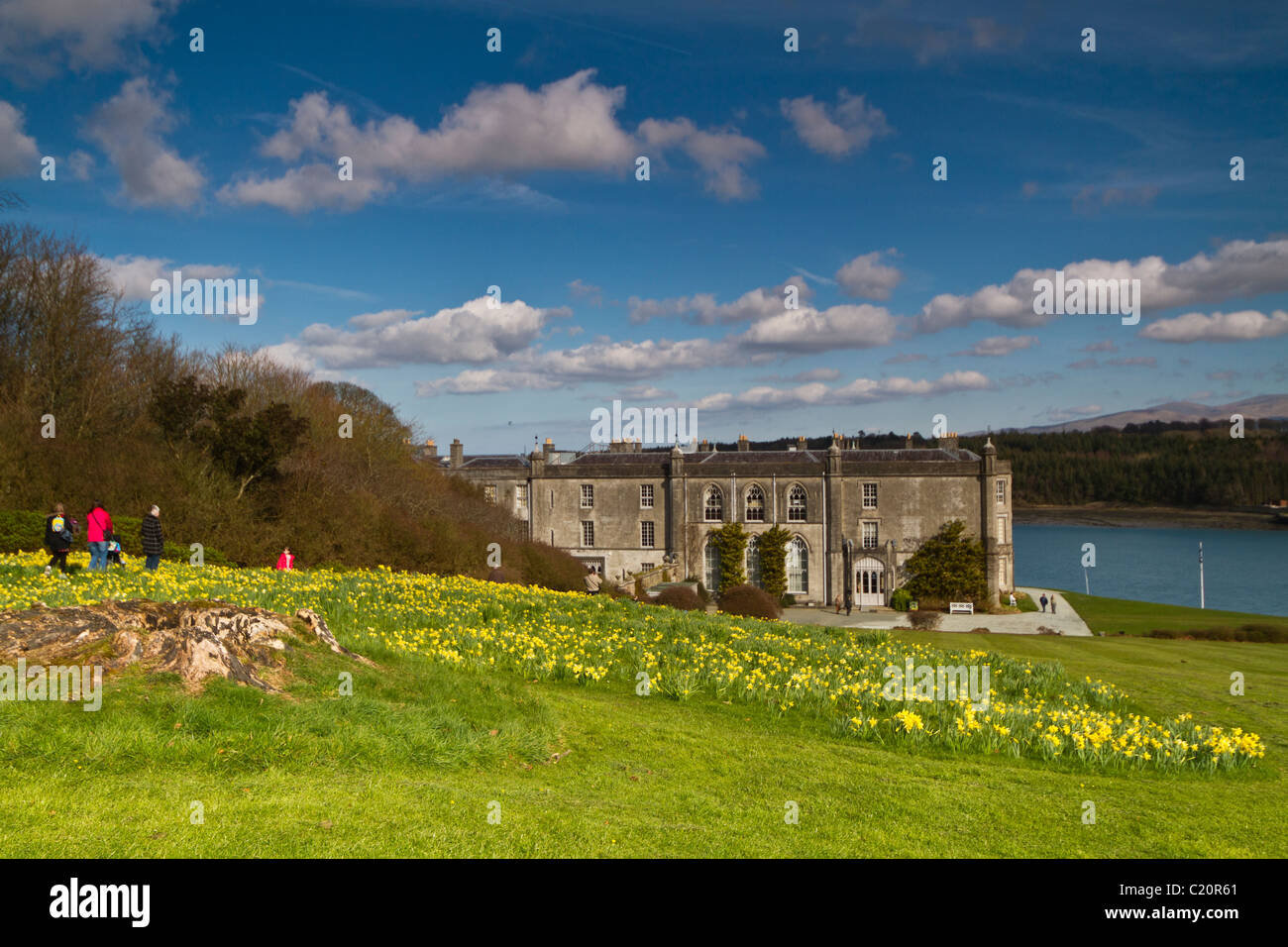 Plas Newydd, Anglesey, au nord du Pays de Galles UK Banque D'Images