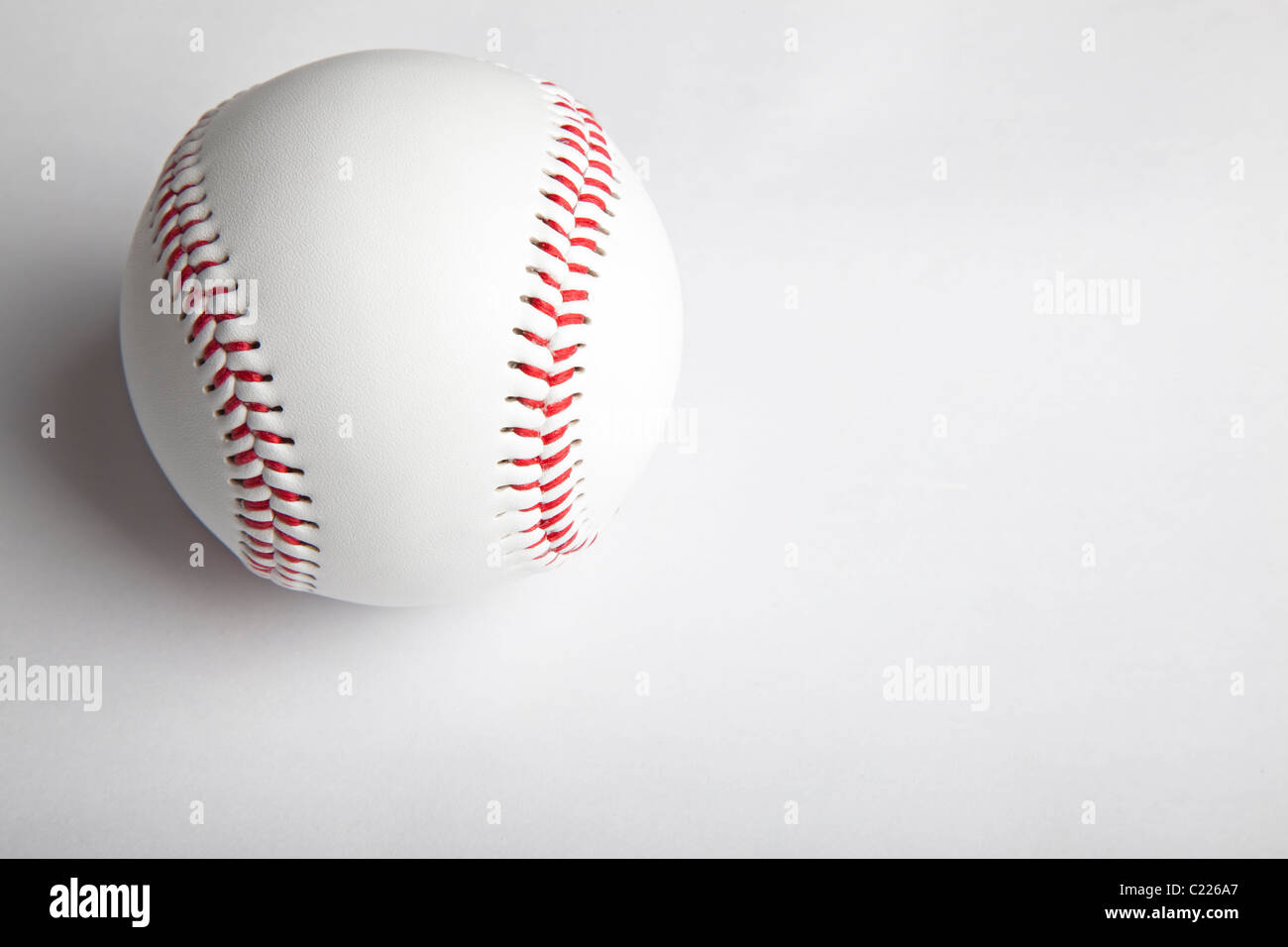 Balle de baseball Banque D'Images