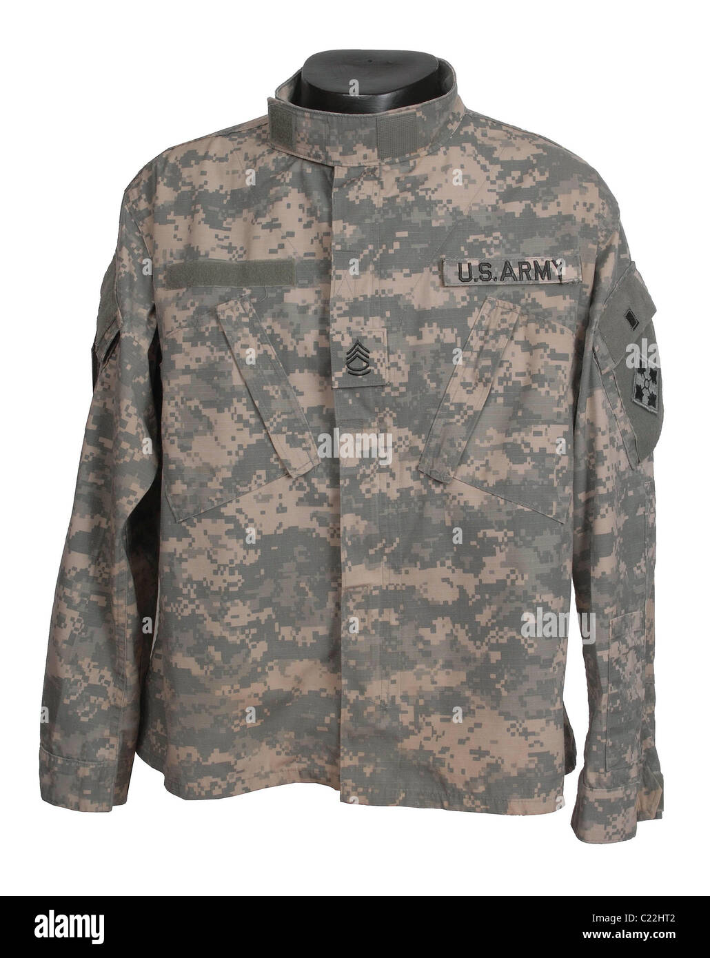 Motif de camouflage universel (UCP), également appelé l'uniforme de combat  de l'Armée ACU tunique camouflage utilisé en Afghanistan et l'Iraq Photo  Stock - Alamy