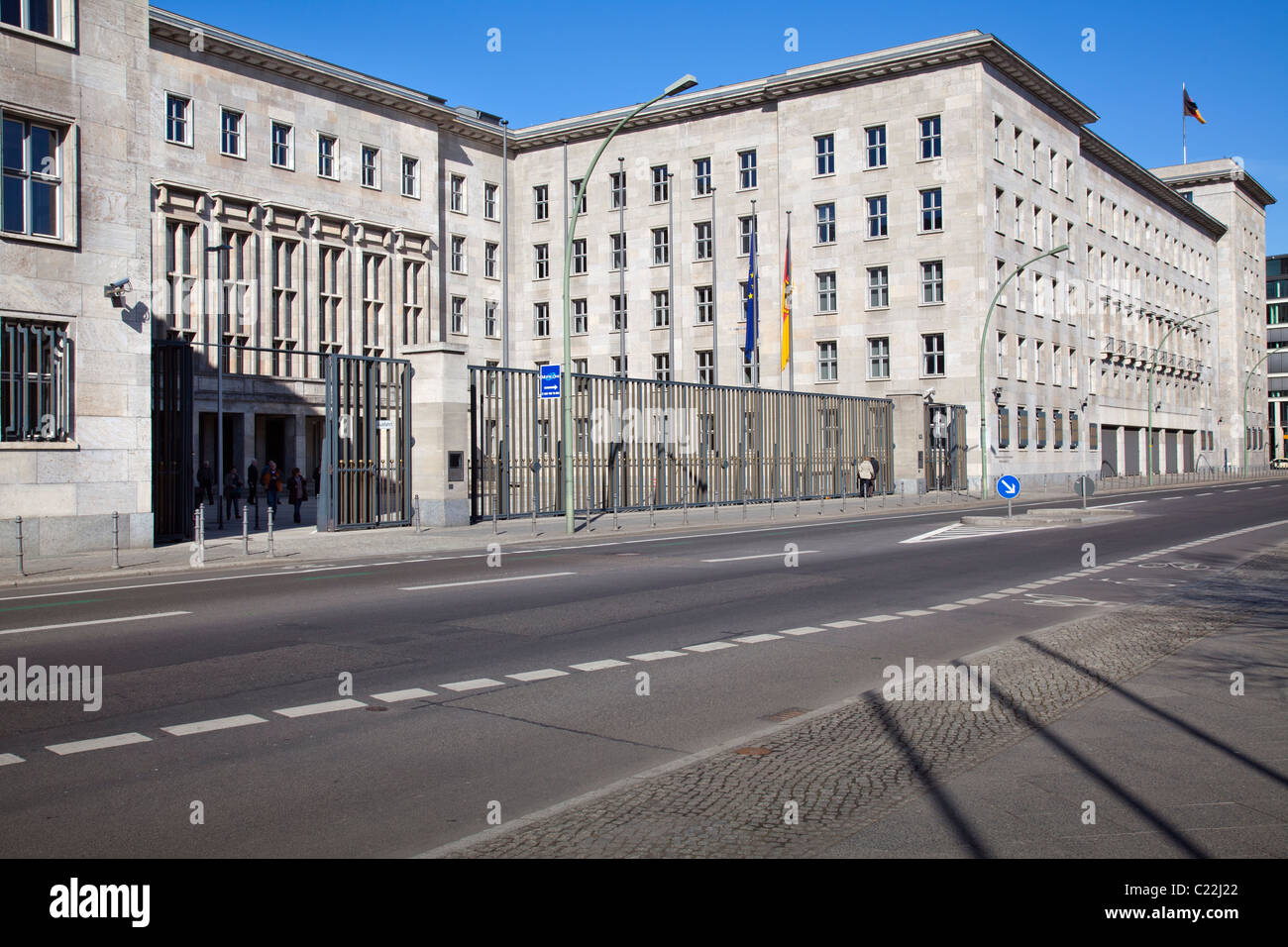 Le Ministère allemand des finances / Bundesministerium der Finanzen, Berlin, Allemagne Banque D'Images