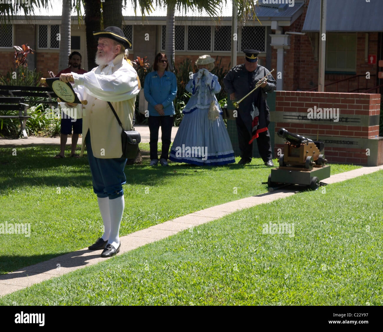 Crieur maryborough Banque D'Images