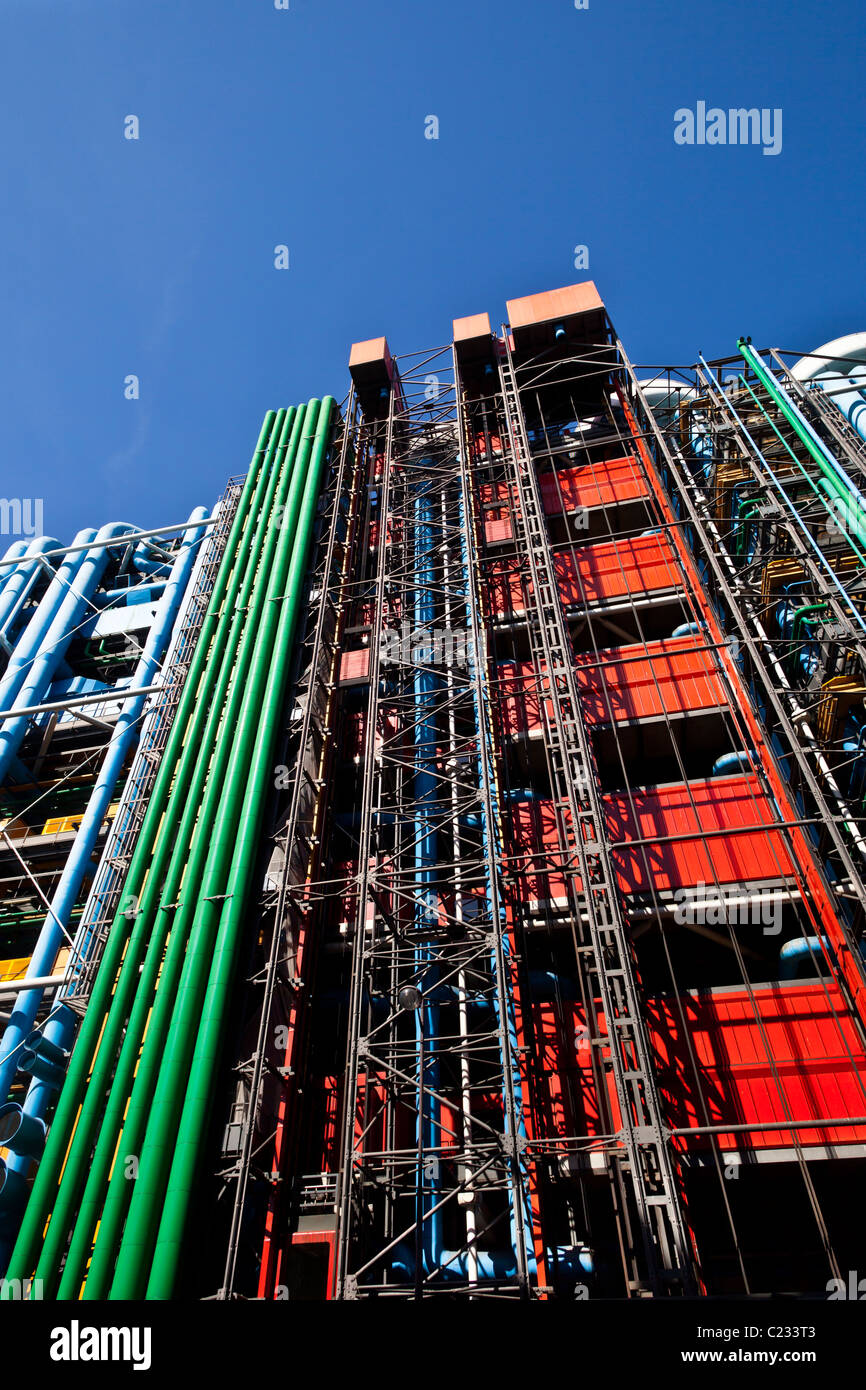 Pompidou Centre Pompidou Paris France Europe Banque D'Images
