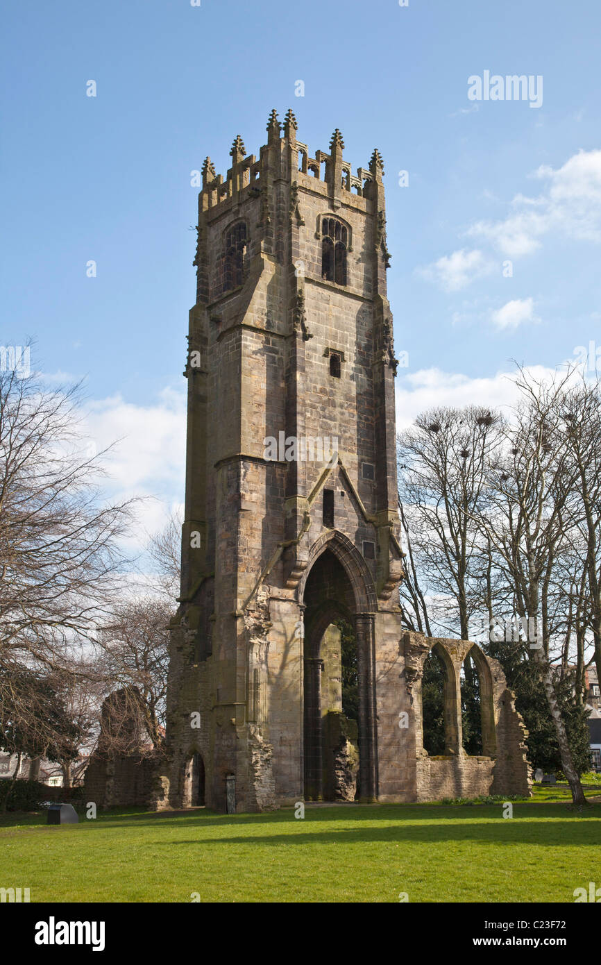 La tour de Greyfriars, Richmond, North Yorkshire Banque D'Images