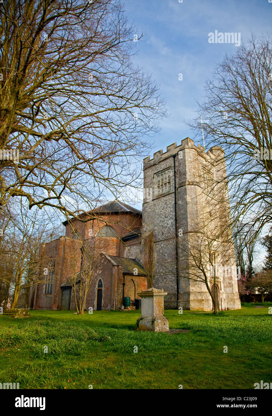 Église St Marys, Micheldever, Hampshire, Angleterre Banque D'Images