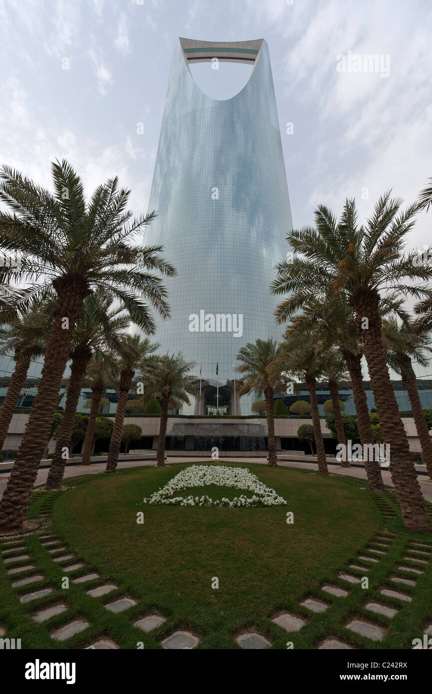 Kingdom Tower, Riyadh, Arabie Saoudite Banque D'Images