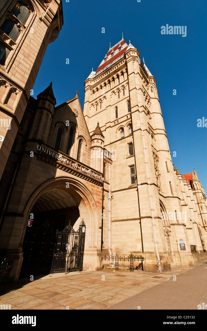 L'Université de Manchester, Oxford Road, Manchester, England, UK Banque D'Images