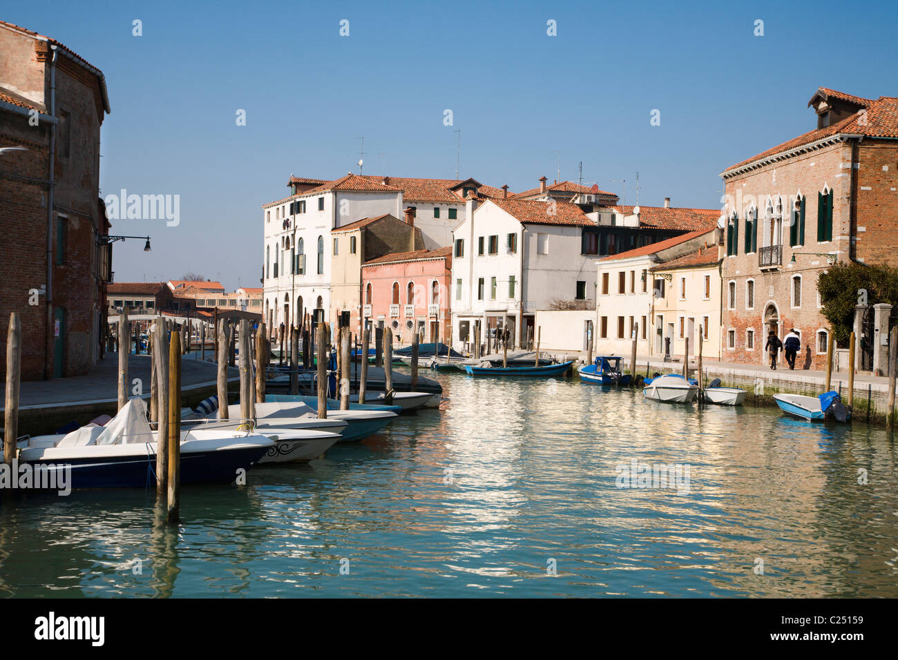 Venise - architecture de l'île de Murano Banque D'Images