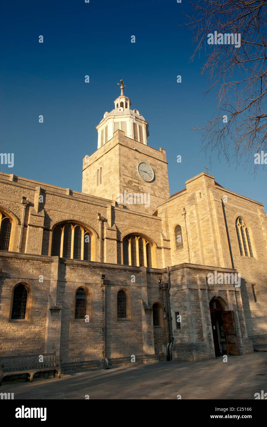 La Cathédrale de Portsmouth Banque D'Images