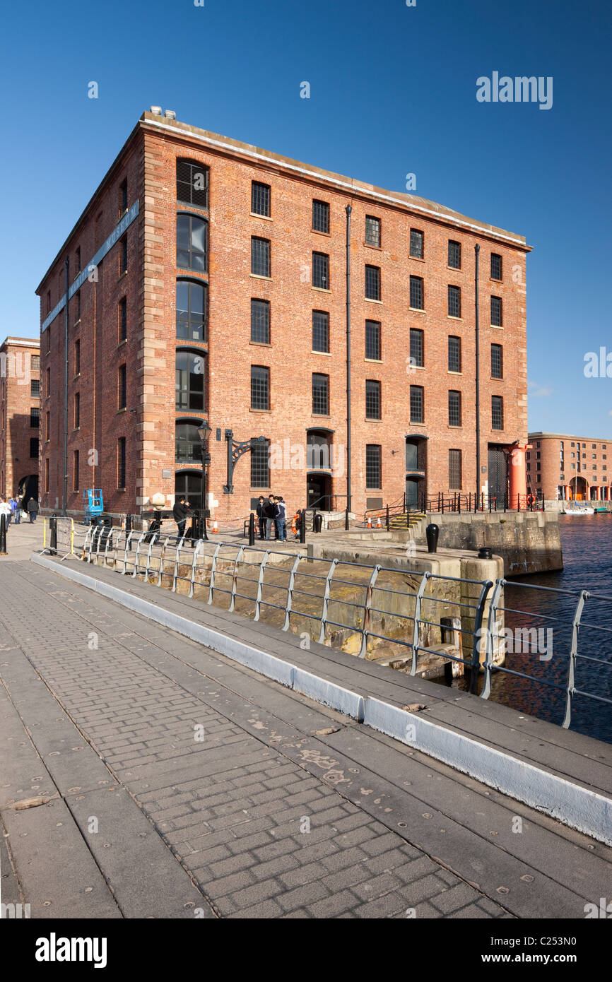 Le Musée Maritime, Albert Dock, Liverpool Banque D'Images