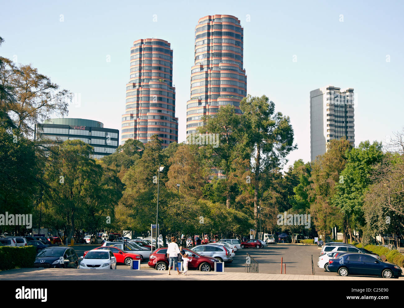 Paseo De La Reforma Mexico City Banque D'Images