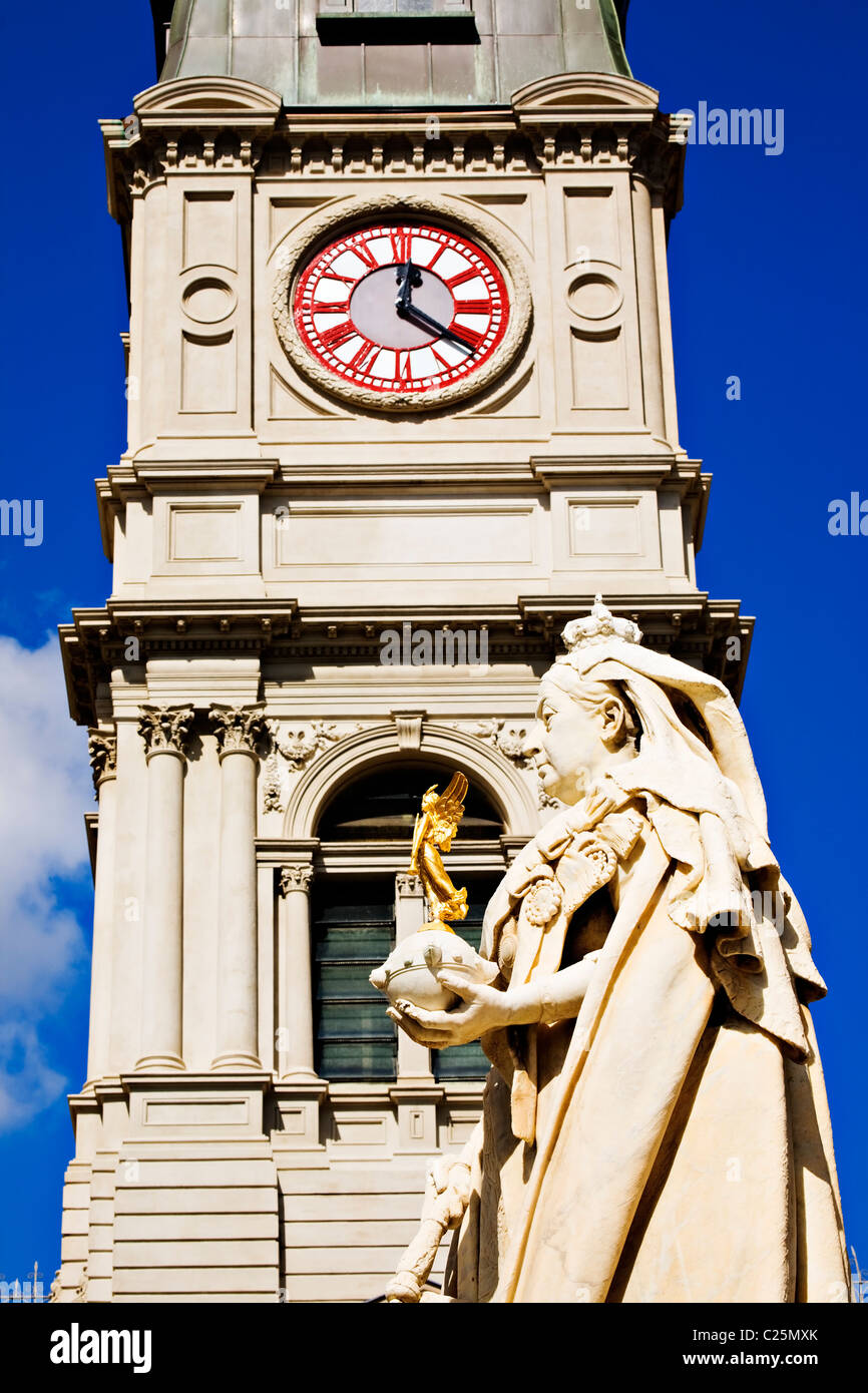 Ballarat Australie / le monument Queen Victoria de la ville de Ballarat est un bel exemple des monuments de l'époque victorienne. Banque D'Images