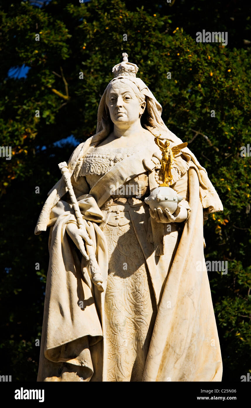 La ville de Ballarat, Monument de la reine Victoria est un bel exemple de l'ère victorienne villes monuments. Banque D'Images