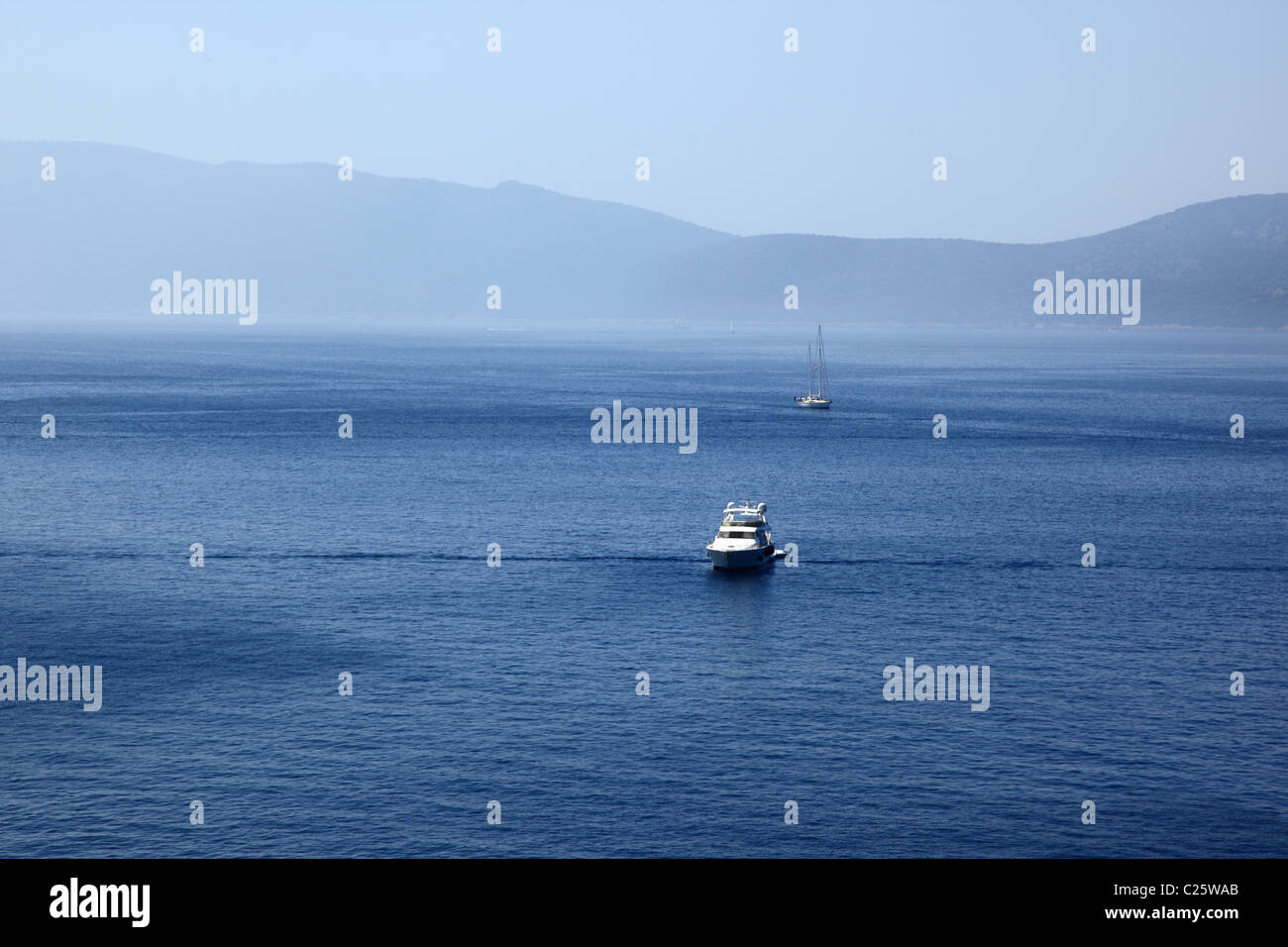 La voile en Turquie Banque D'Images