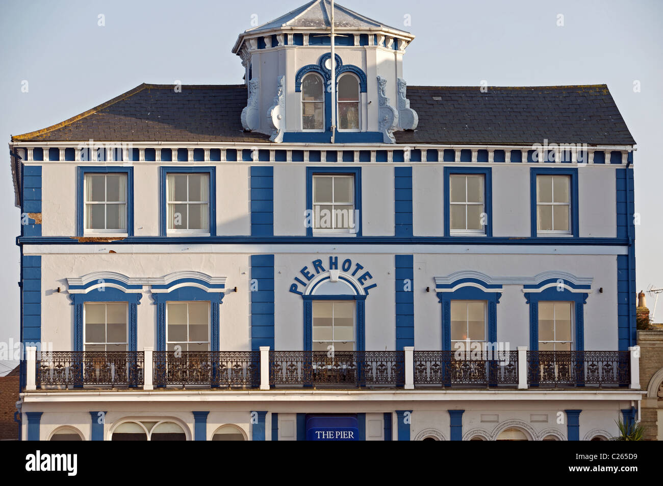 Pier Hotel Harwich, Essex, Royaume-Uni. Banque D'Images