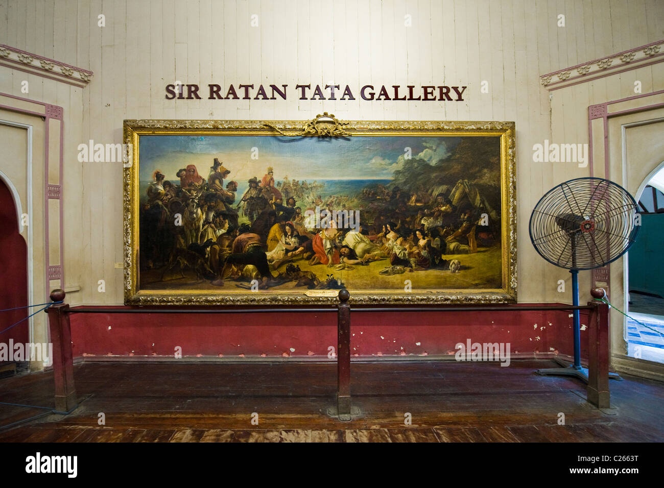 Sir Ratan Tata Gallery, Chhtrapati Shivaji Maharaj Vastu Sangrahalaya, musée du Prince de Galles de l'ouest de l'Inde, Mumbai, Inde Banque D'Images