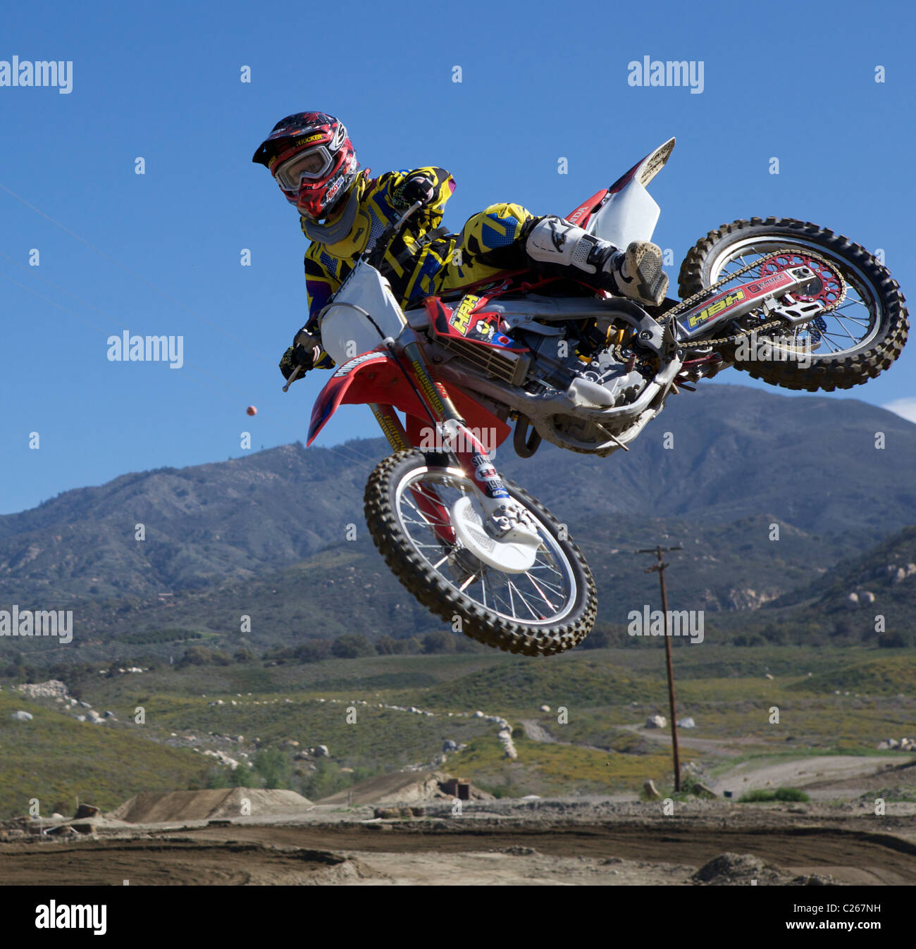 Moto x rider Banque de photographies et d'images à haute résolution - Alamy