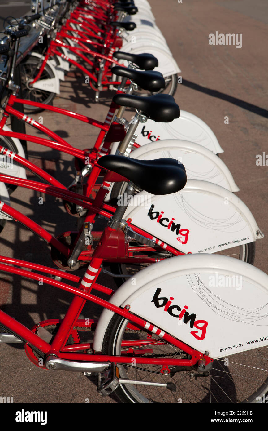 location bicyclette barcelone viking