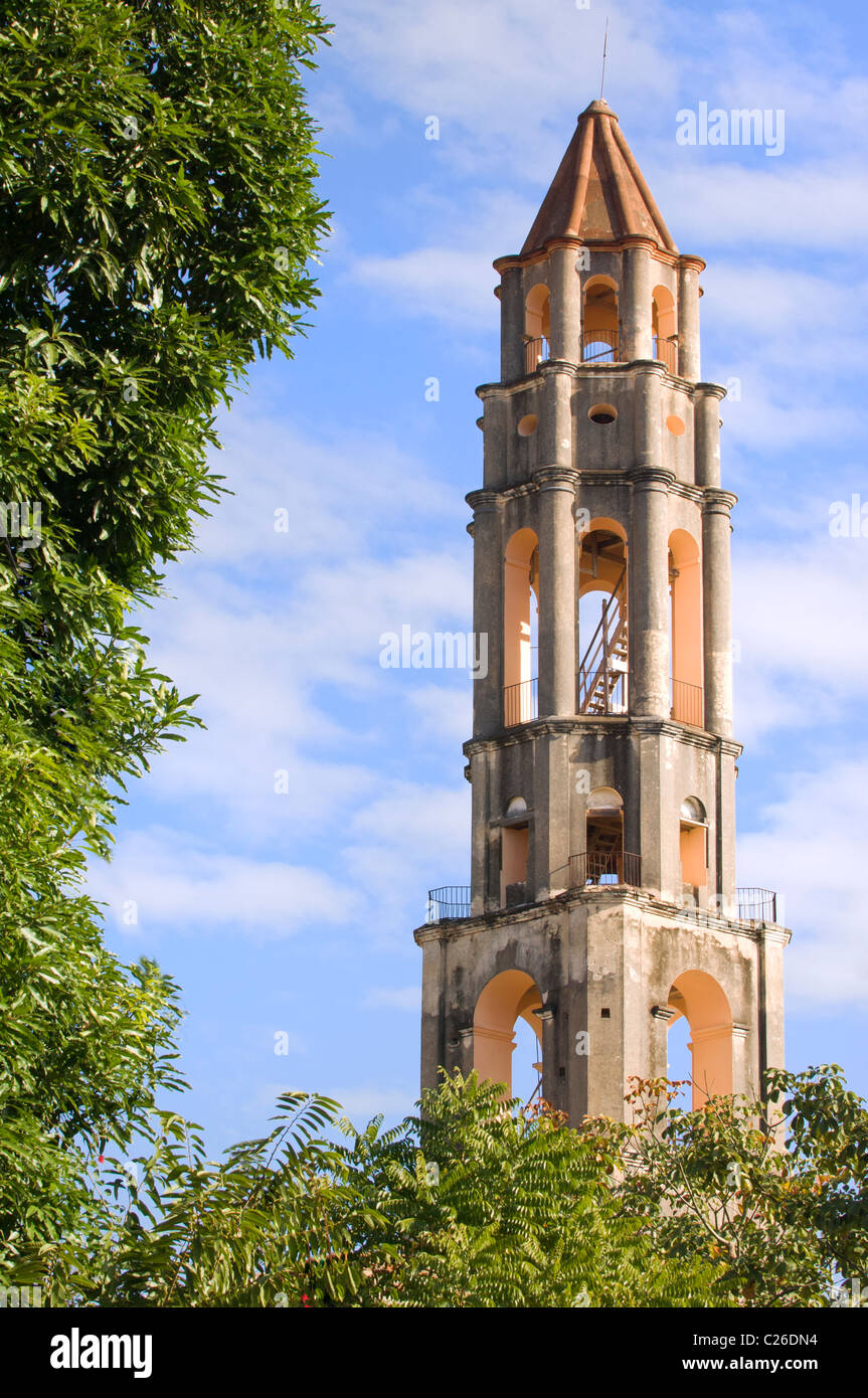 Valle de los Ingenios, Manaca Iznaga tower, Trinidad, Cuba Banque D'Images