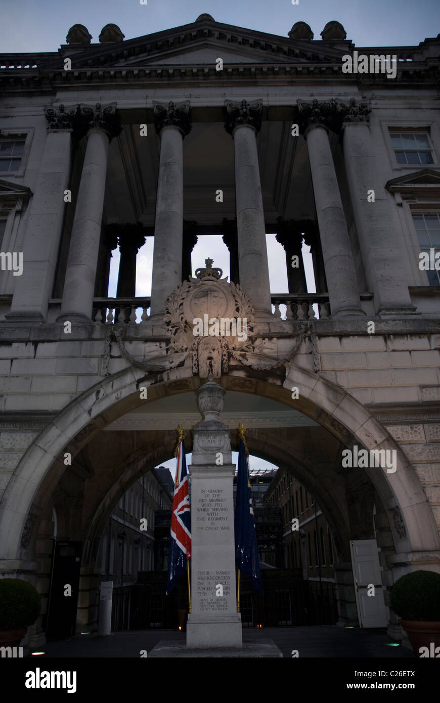 Somerset House, The Strand, London England UK Banque D'Images