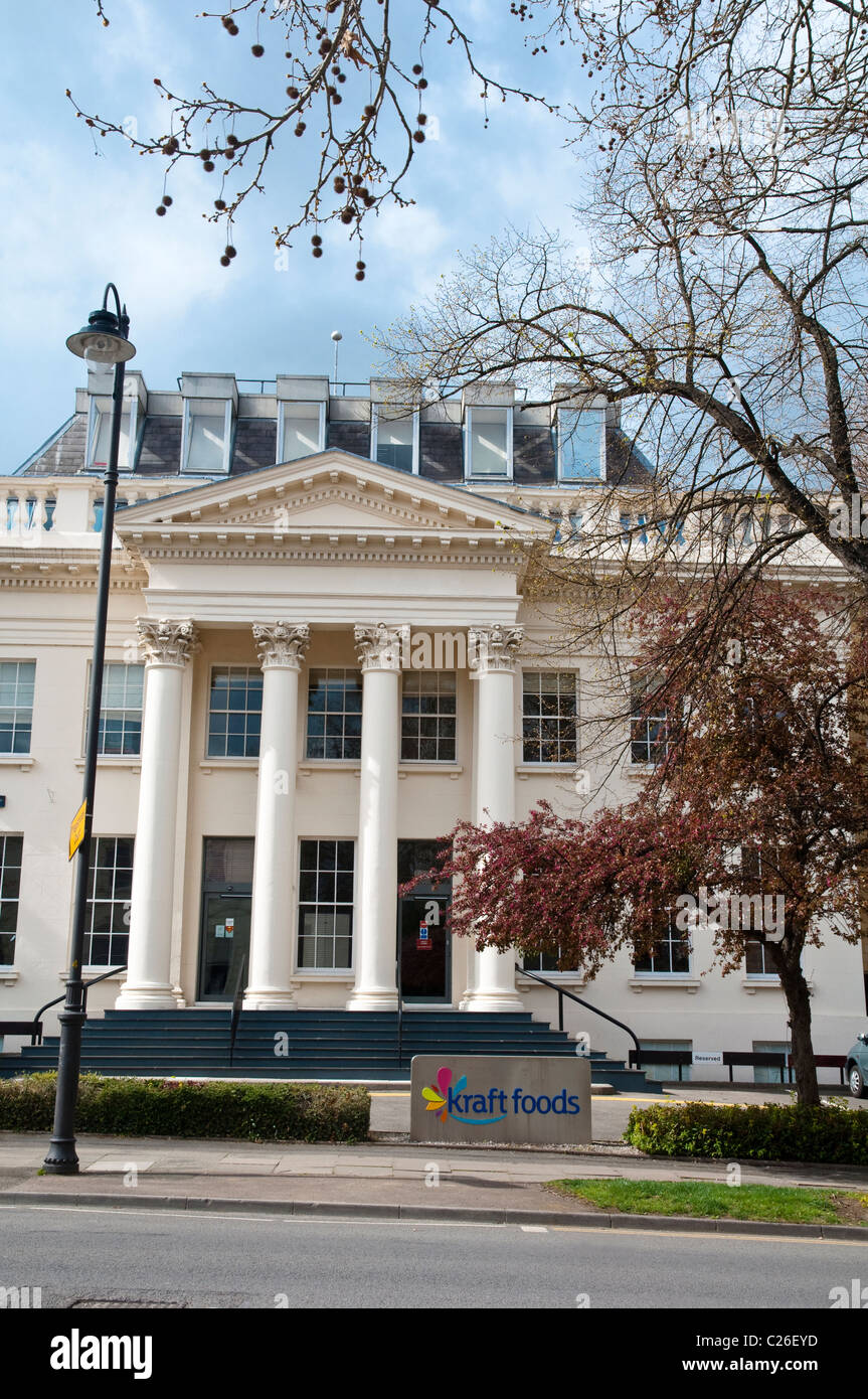 Kraft Foods - HQ à Cheltenham, Gloucestershire, Royaume-Uni. Banque D'Images