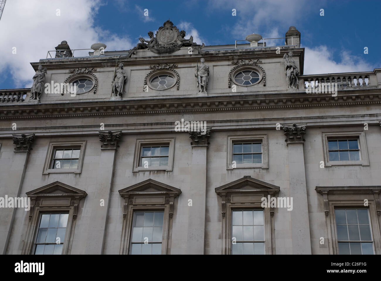 Somerset House, The Strand, London England UK Banque D'Images