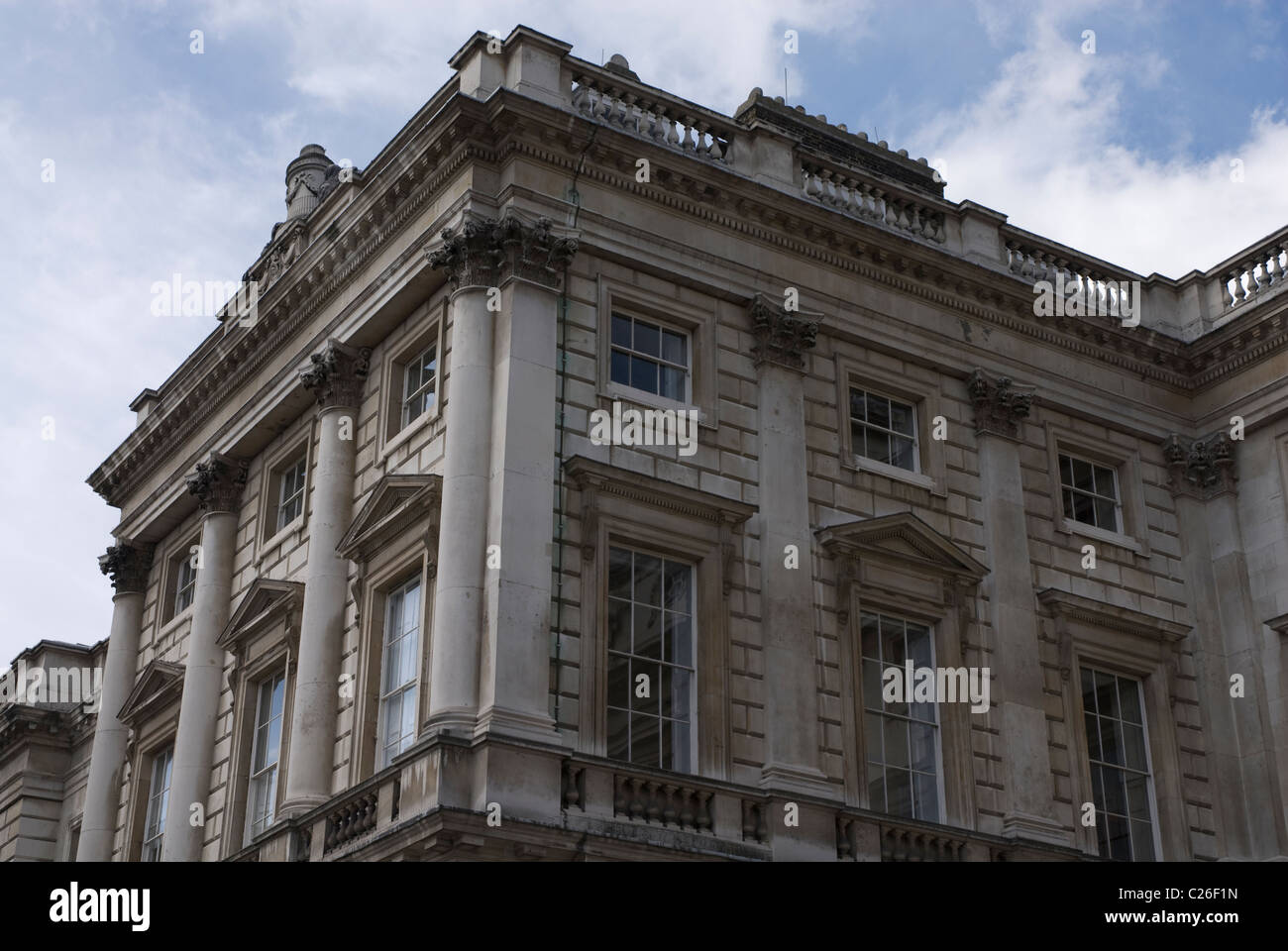 Somerset House, The Strand, London England UK Banque D'Images