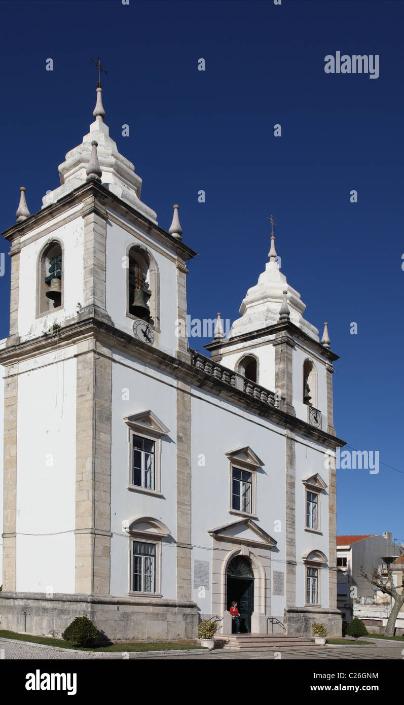 Église, Figueira da Foz, Portugal central Banque D'Images