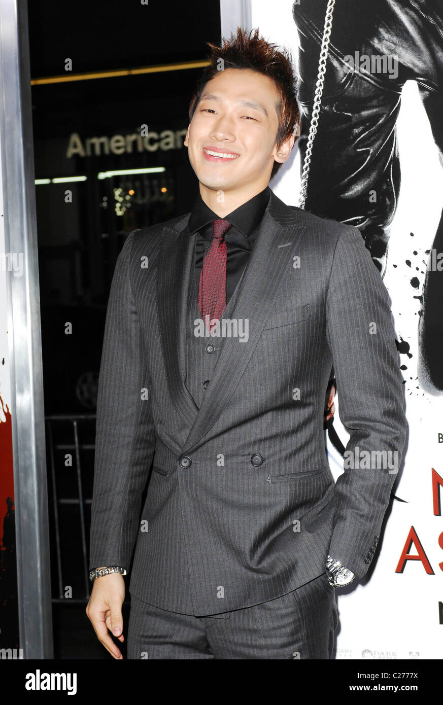 La pluie Raizo La première de "Ninja Assassin" tenue au Grauman's Chinese Theatre de Los Angeles, Californie, USA - 19.11.09 : .com Banque D'Images