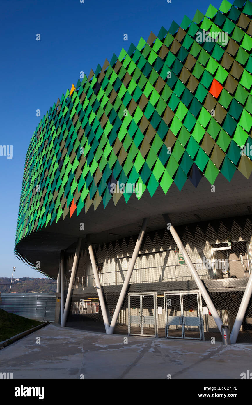 Centre de sports arena Bilbao, Bilbao, Bizkaia, Espagne Banque D'Images