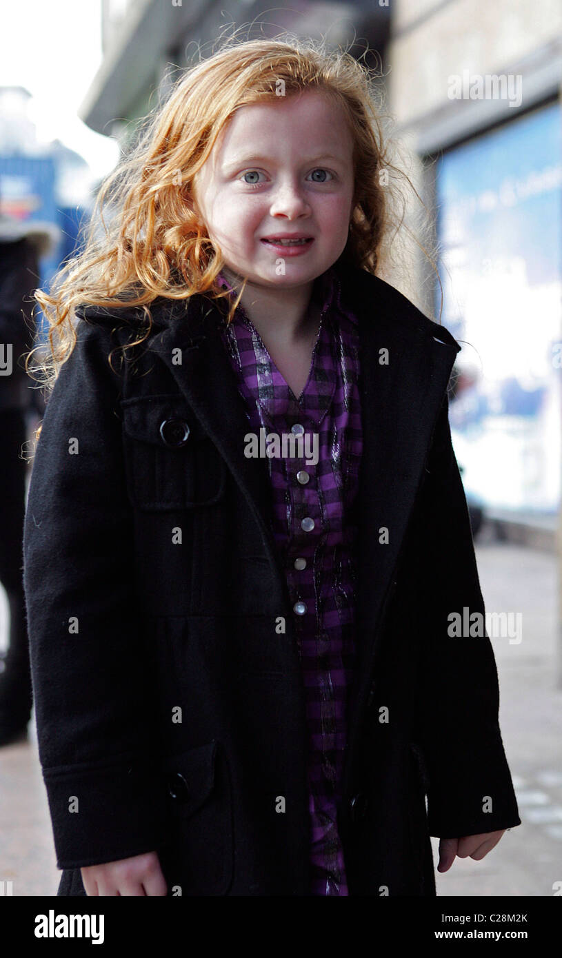 Maisie Smith Première de 'Alvin et les Chipmunks 2 : Le Squeakquel' qui s'est tenue à Leicester Square Londres, Angleterre - 05.12.09 Banque D'Images